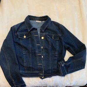 New York and Company women’s blue denim jacket size medium